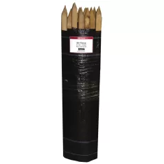 3' x 100' Black Polypropylene Tape Woven Silt Fence | SRWFCMFS03100