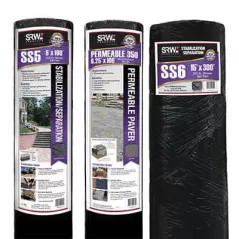SRW Products Slit Film, Polypropylene Carbon Black 200 Lb Woven | FSS5 04100