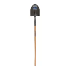 16 ga 48" Hardwood Handle Heavy-Duty Irrigation Shovel | STR49155