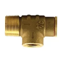 3/4" x 1/2" MPT x FPT 75 psi Brass RVNB-NL Series Standard Pressure Relief Valve | BOSRVNB07075NL