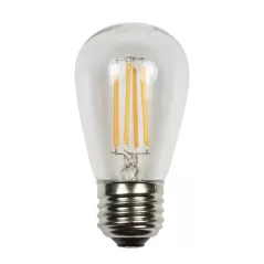 3.5 W Screw-In S14 95 270 Lumens 3000K LED Omni-Directional Low Voltage Edge Filament Lamp | BRIS14FE3300012