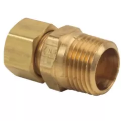 1/2" Compression x MIP Lead-Free Brass 68X Series Adapter | BSS6888X