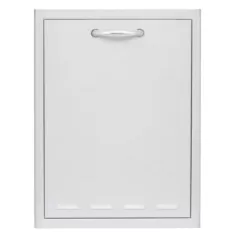 20" 304 Stainless Steel Roll Out Trash/Propane Tank Storage Drawer | BZGTRLPDRW
