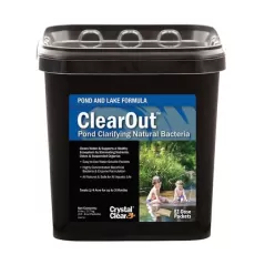 Airmax CrystalClear ClearOut, Pond Clarifying Natural Bacteria, Tan 6 lb Powder 96 ct. | CCRCC2106