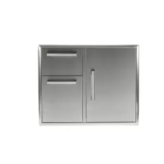 31" Stainless Steel Door and Double Drawer Combo | COYCCD2DC31