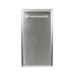 14-3/8" x 18-7/8" x 26-1/4" 304 Stainless Steel Pull Out Single Trash and Recycle Drawer | COYCSTC