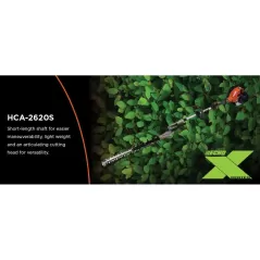 25.4 cc Articulating Shafted Hedge Trimmer | ECHHCA2620S