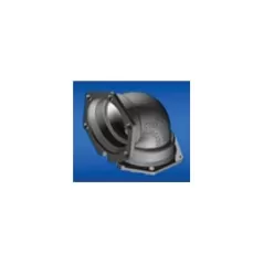 12" Mechanical Joint Cement Lined/Black Coated Ductile Iron 45 Degrees Elbow | WWFMJB4512