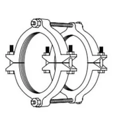 12" Bell End Ductile Iron 1100S Series Restraint | WWFPRS1112