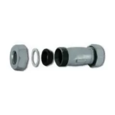 2" IPS 5-1/2" Iron Galvanized Long Pattern For Galvanized Malleable Iron Pipes Compression Coupling | EZE20572