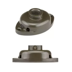 4" x 2.5" x 1.5" Bronze Metallic For QZ/QB/RW/QT/JB/MP/MU/C-UL/WS/MD/WS/RS Series Landscape Lights/Down Lights Mini J-Box | FXLMJB050BZ