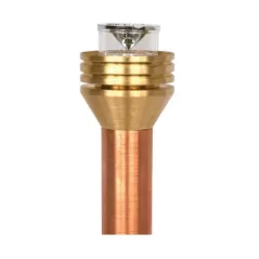 3/4" x 18" Natural Copper For HC/PF/PR/SC Series 2700K Integrated LED Path Lights Petite Riser Assembly | FXLP1LED18RACU