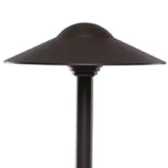 20 W Bi-Pin G4 T3 3000K LED Textured Bronze Dome Path Light | HAL915030
