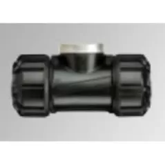 Polyethylene Service Reducing Tee 1-1/4 in. x 1-1/4 in. x 1 in. Compression x Compression x FIPT | 75-151554