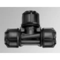 1-1/4" IPS Compression HDPE Tee | HRC75212555