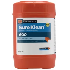 5 Gallon Liquid Slight Amber Masonary Cleaner |  10020