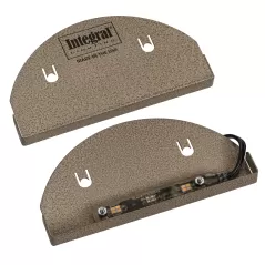 10 W 2400K LED Textured Bronze 304 Stainless Steel Alloy 600 Series Paver Light | INTIL600710550