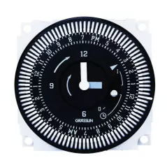 120 VAC 21 A 2-23/64" x 1-1/4" x 2-23/64" 24 hr Electro Mechanical Timer Module | ITMFM1STUZ120