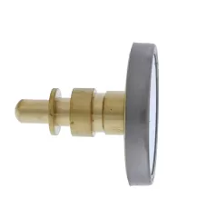 2-1/2" Dial 3/4" Sweat Brass Well Dial Thermometer | JSCJ40702