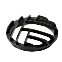 6" x 1.75" Black For 16190/15767-15769/15728/15747-15748/15729/15757-15758/Design Pro LED Well Light Series Rock Guard | KIC15787BK