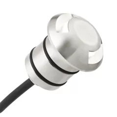 2.25" x 2.25" x 0.75" For 16140/16141 MIni/12 V Integrated LED All-Purpose Recessed Light 2-Way All-Purpose Mini Top | KIC16144SS