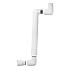 1" x 12" Socket x SnapLok PVC Triple Top Out G-Series Swivel Joint | LSCG11S412