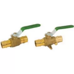 1/2" PEX 400 psi WOG Lead-Free Forged Brass 754PXCELF Series Ball Valve | MAT754PXCE03LF