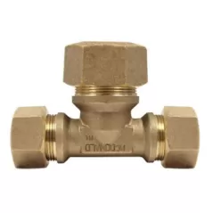 1-1/4" Type T CTS Compression Lead-Free Brass Tee | MCD74760T114