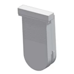 Plastic For T1400 Trench Drain Closed End Cap | MIFT1400PEC
