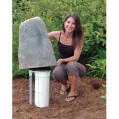 15" x 14" x 23" Sandstone Artificial Rock Enclosure | MOC107SS