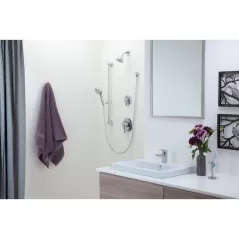3/8" Compression 2" x 6-1/8" Metal Chrome-Plated 1-Handle Lavatory Faucet | MON9480