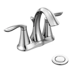 1/2" IPS 6-3/16" Metal Chrome-Plated 2-Handle Lavatory Faucet | MON66410