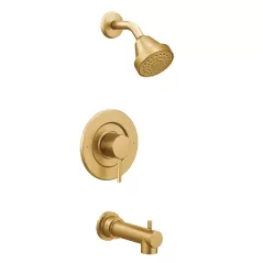 1/2" Slip Fit 3-5/8" Metal Brushed Gold Tub and Shower Trim | MONT2193BG
