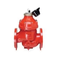 4" Flanged Polyester Coated Cast Iron HydroMeter | NETLHM4FG0566MEL