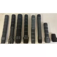 Nipple 1/2 in. x 3/4 in. Fully Threaded 6 in. L Cut-Off | 005X007X06CTH