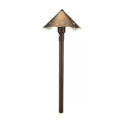 7.8" x 21" Weathered Brass Odyssey Series Area Light | UNICNNL