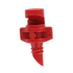 Antelco Half Circle Red Acetal 1-Piece Spray Jet | 15725