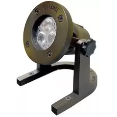 Alliance Outdoor Lighting Underwater Light, Ceramic Bi-Pin Aged Brass UL100 Series No Lamp | AOLUL10050FT