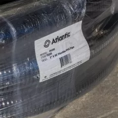 3" x 50' PVC Black Flexible Pipe | 75255