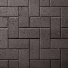 Belgard Holland Stone Legacy Paver, 8" x 4" x 2-3/8", Rectangular, Smooth, Black | 10155511