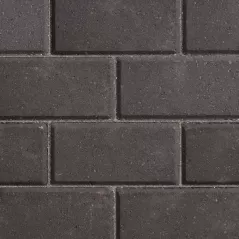 Belgard Holland Stone Paver, 8" x 4" x 2-3/8", Rectangular Smooth Charcoal | 10155672