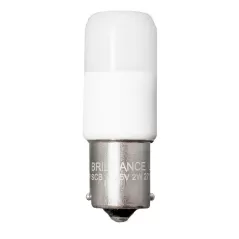 2 W Single Contact Bayonet 84 CRI 230 Lumens 2700K Epistar LED Omni-Directional Low Voltage Sub-Compact Beacon Lamp | BRIBEACONSCB27K