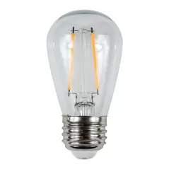 3.5 W Screw-In S14 95 CRI 240 Lumens 2700K LED Omni-Directional Low Voltage Filament Lamp | BRIS14FE3527K12