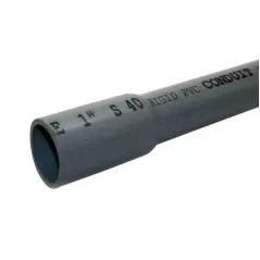 1" PVC Conduit Sch 40 Bell End | CPP010COND