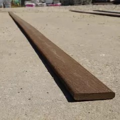 20' x 1" x 4" Caramel Brown HDPE/Wood Composite Landscape Edging | EPC100041851