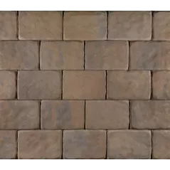 EP Henry Paver, 6-1/4" x 6-1/4" x 2-3/8" Square Blend Classic Old Towne Cobble® | 276X6COBBLE2DB