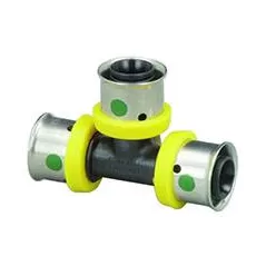 Press Polymer Reducing Tee 1-1/4 in. x 3/4 in. x 1 in. Model V5618 | 49754