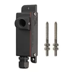 5-5/8" x 1-5/8" x 1-7/8" Dark Bronze For 1/2" NPT Low Voltage Light Fixtures Tree-Mount Junction Box | VISTM150DZ