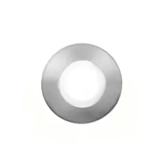 4 W 3000K LED Stainless Steel 245 Lumens Round Contemporary Recessed In-Ground/Indicator Luminaire | WAC202130SS
