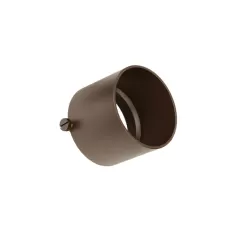 2.81" x 2.25" Bronze on Aluminum For 5011/5012 Lamp/WAC Landscape Lighting Accent Snoot | WAC5010SNOOTBZ